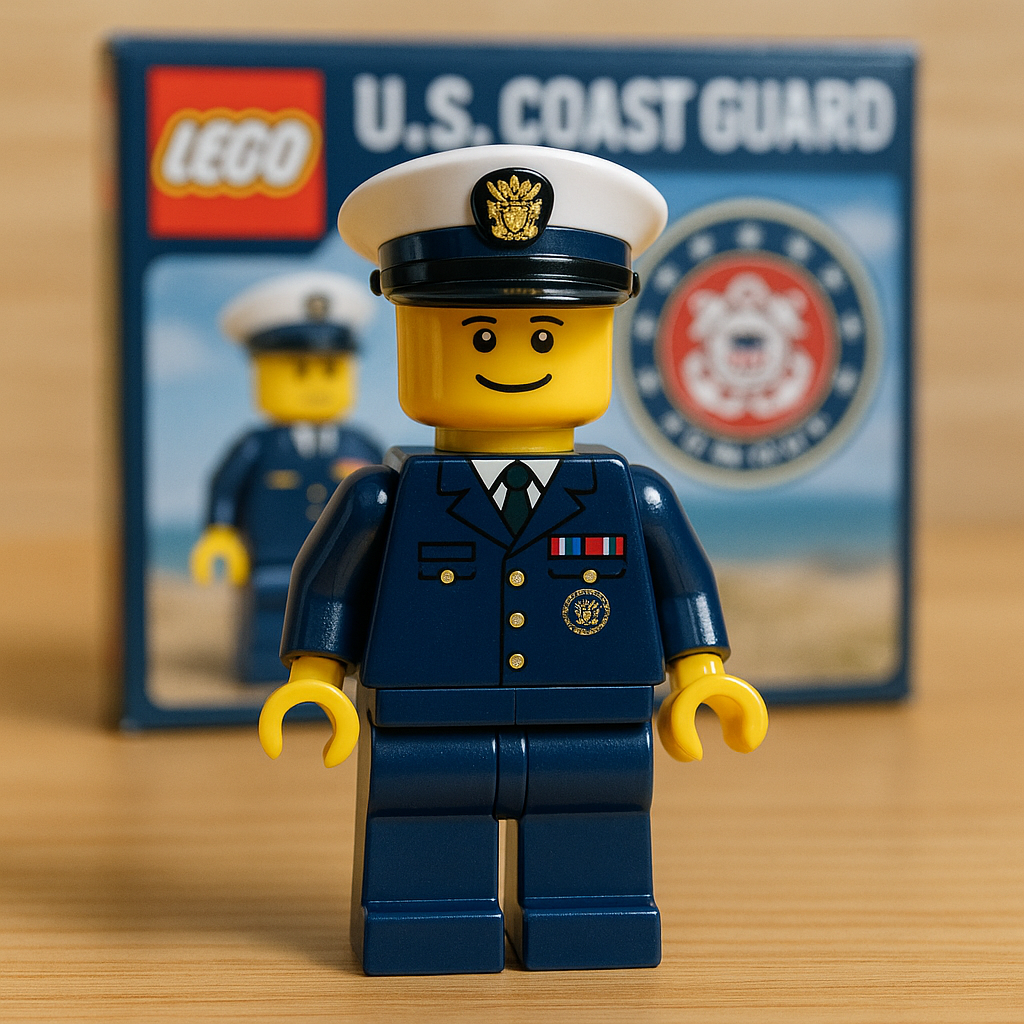 Veterans Tribute Building Block Minifigure