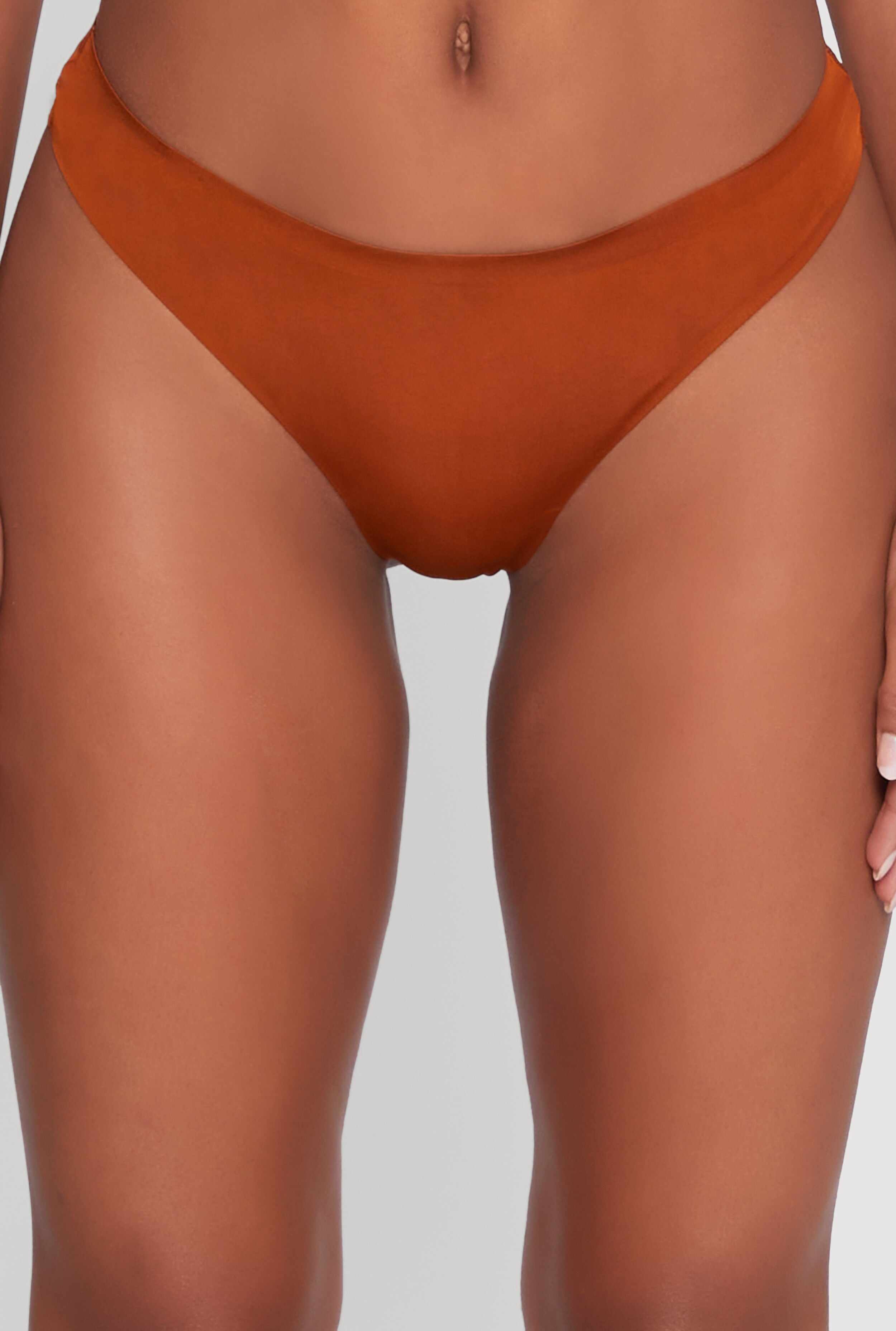 Comfortable Solid Thong Panty