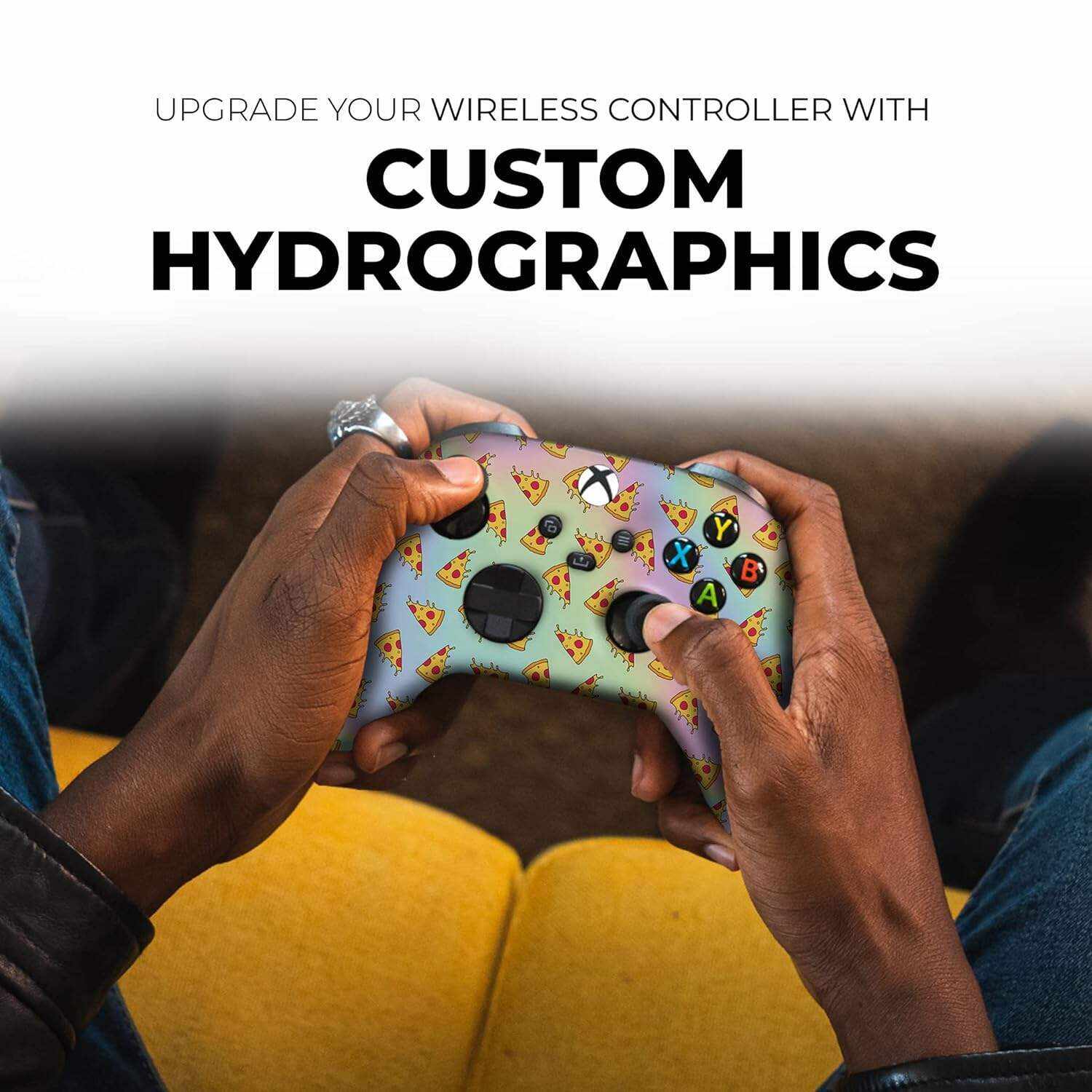 DreamController Original X-box Wireless Controller Special Edition Customized Compatible with X-box One S/X-box Series X/S & Windows 10 Made with Advanced HydroDip Print Technology(Not Just a Skin)