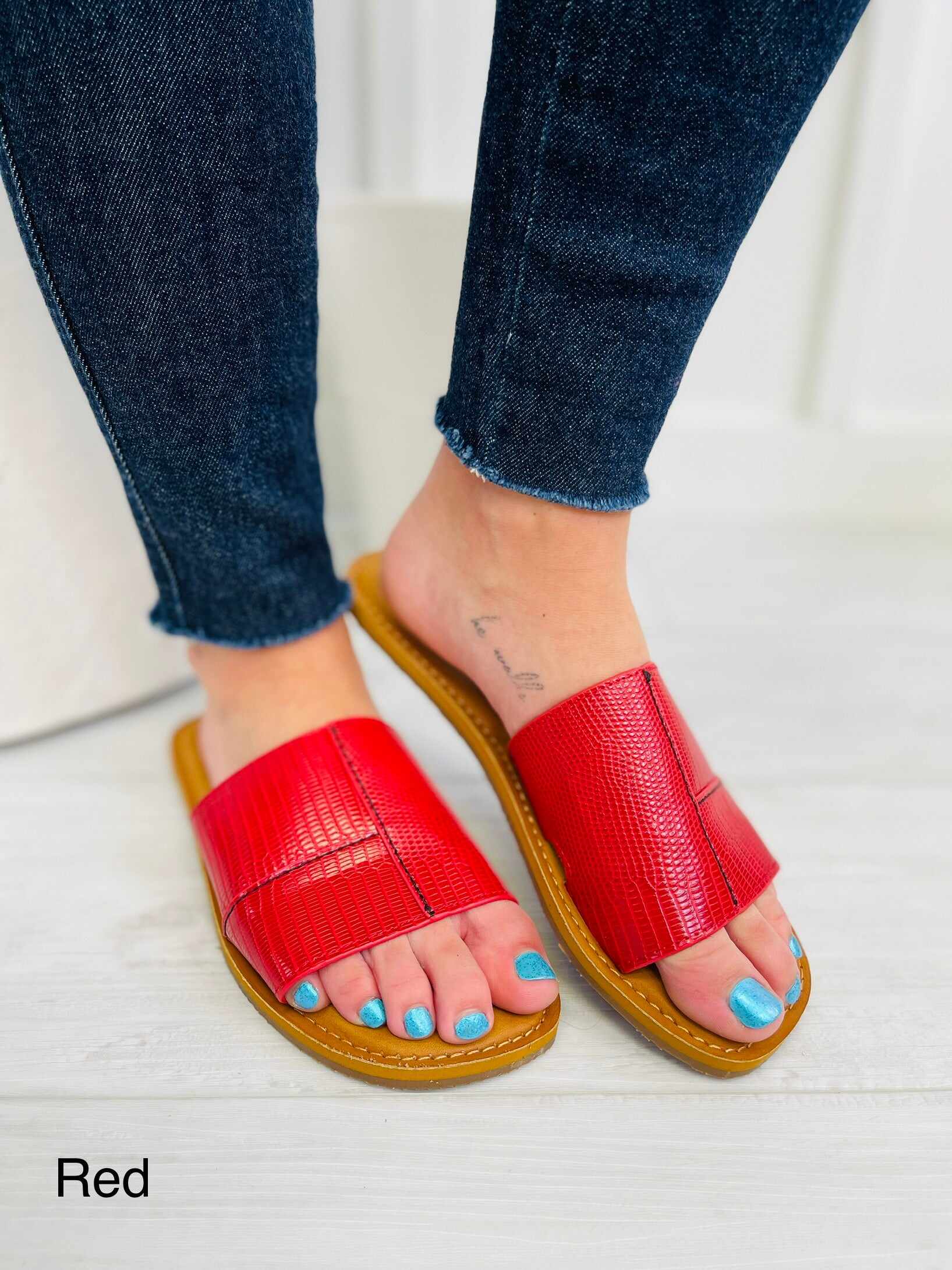 Sync Up Sandals- Multiple Colors!
