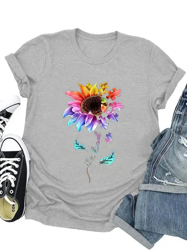 Be Kind Shift Short Sleeve Casual Women Tee