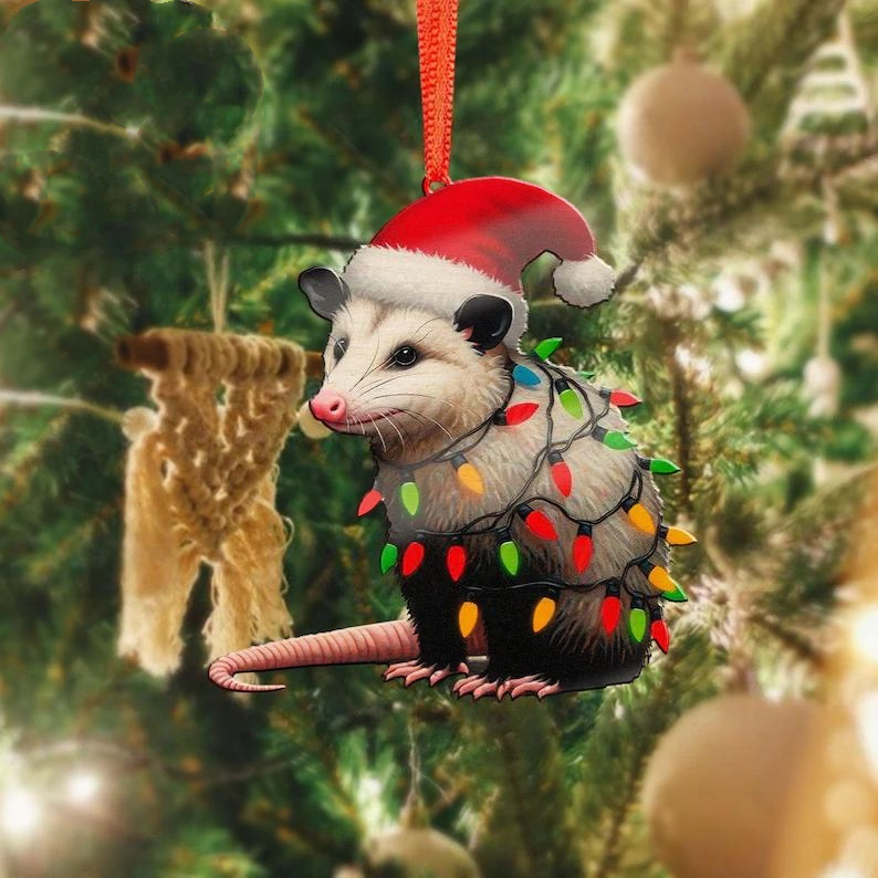 Possum Christmas Ornaments