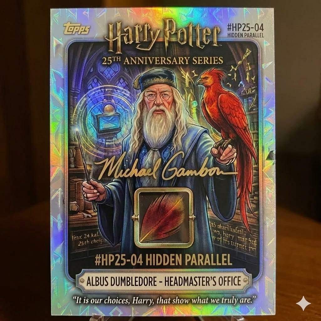 ✨Harry Potter 25th Anniversary Topps Card Set | Magic Collectible🧙