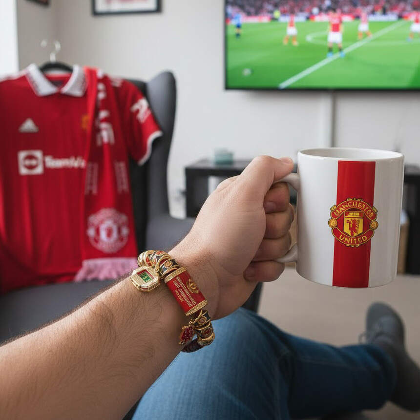 Manchester United – 2026 148th Anniversary Celebration Charm Bracelet