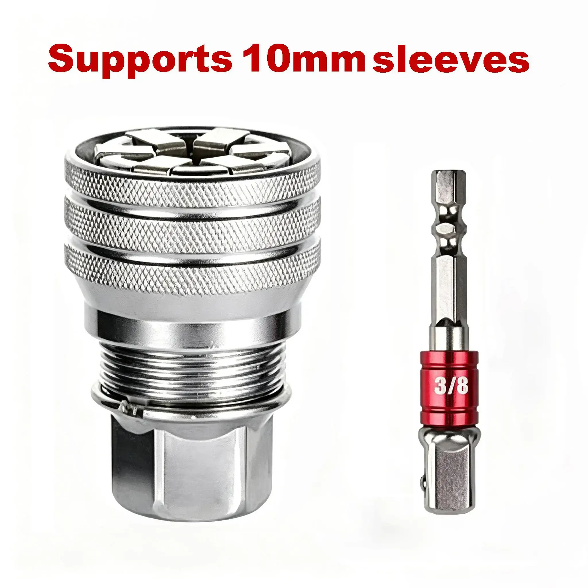 Multi-Function Universal Socket Wrench Tool - Universal Maintenance Tool, Adjustable Universal Socket Wrench, Universal Socket Tool for 3/8