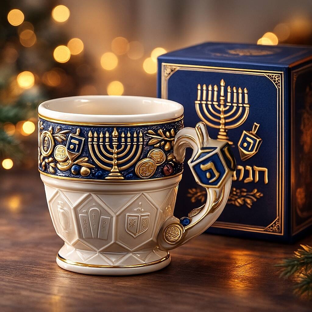 Hanukkah Celebration Mug