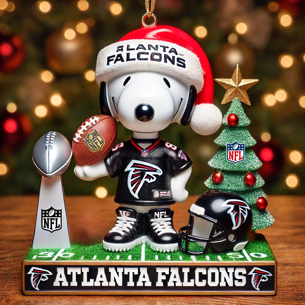 Football Team Christmas Ornaments