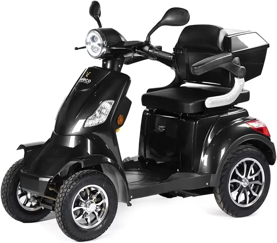 VELECO Senior Mobile 4-Wheel Electric Scooter 1000 W Faster