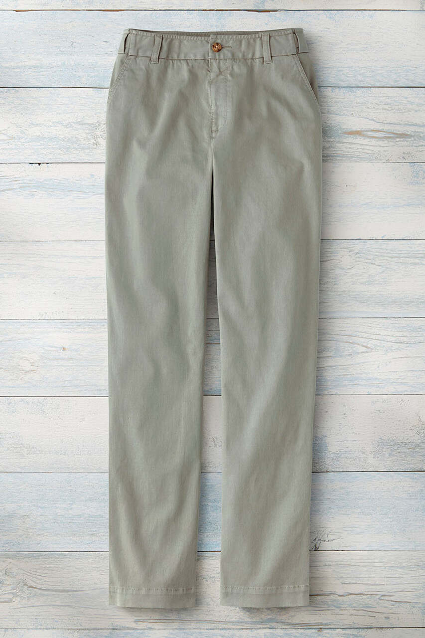 Hidden Stretch-Waist Chinos