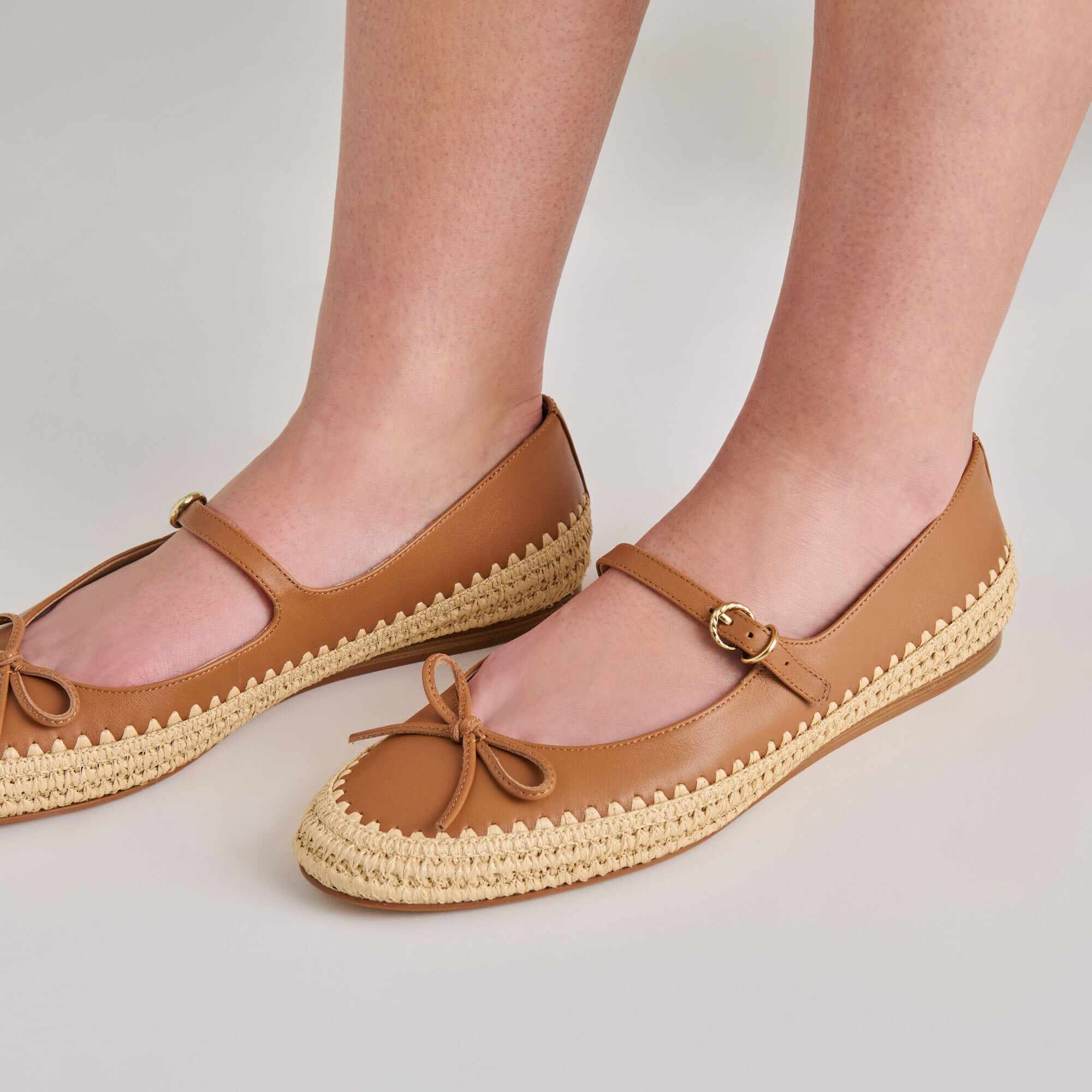 BETONY BALLET FLATS SADDLE LEATHER