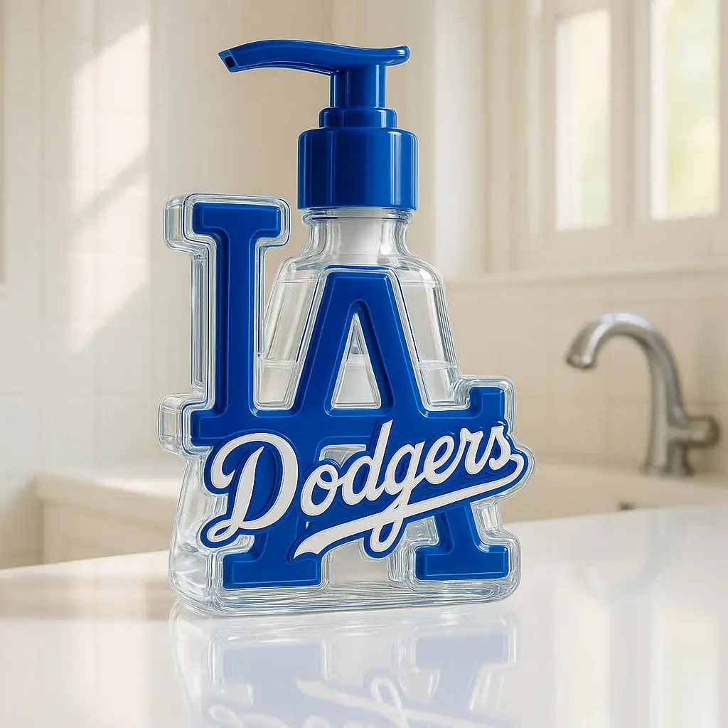Baseball Team LOGO Soap Dispenser Bottle