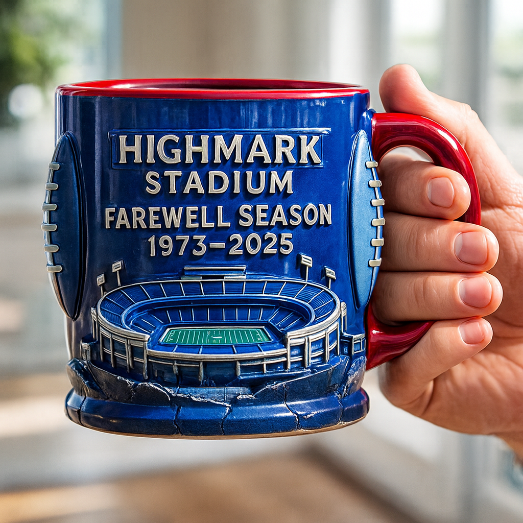 Highmark Stadium Farewell Season 3D Mug
