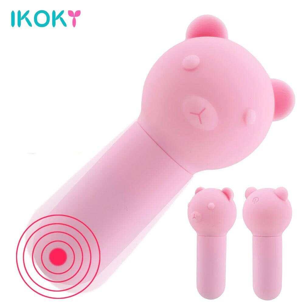 85mm Sexy Bear Vibrator for Women