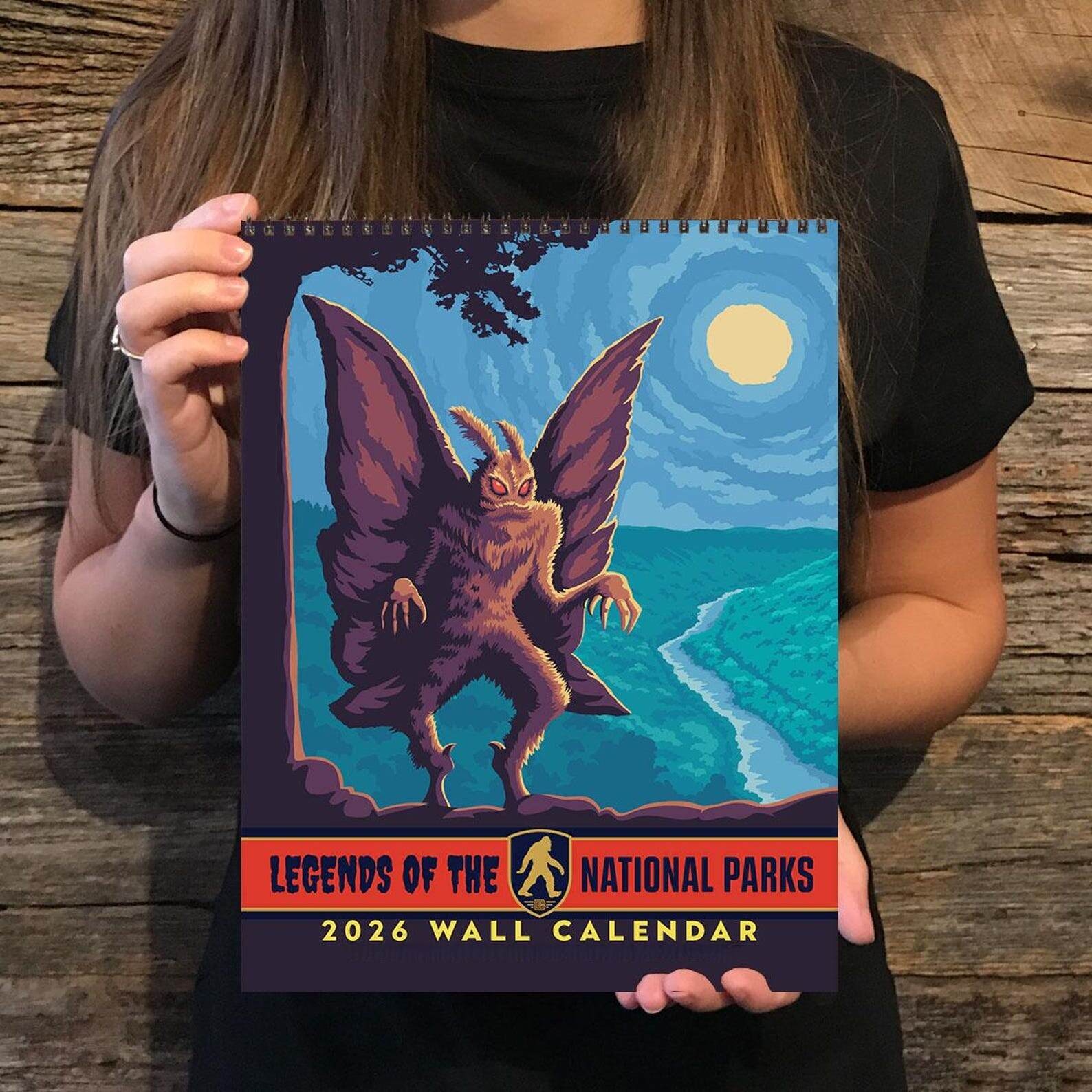 2026 Wall Calendar: Legends of the National Parks