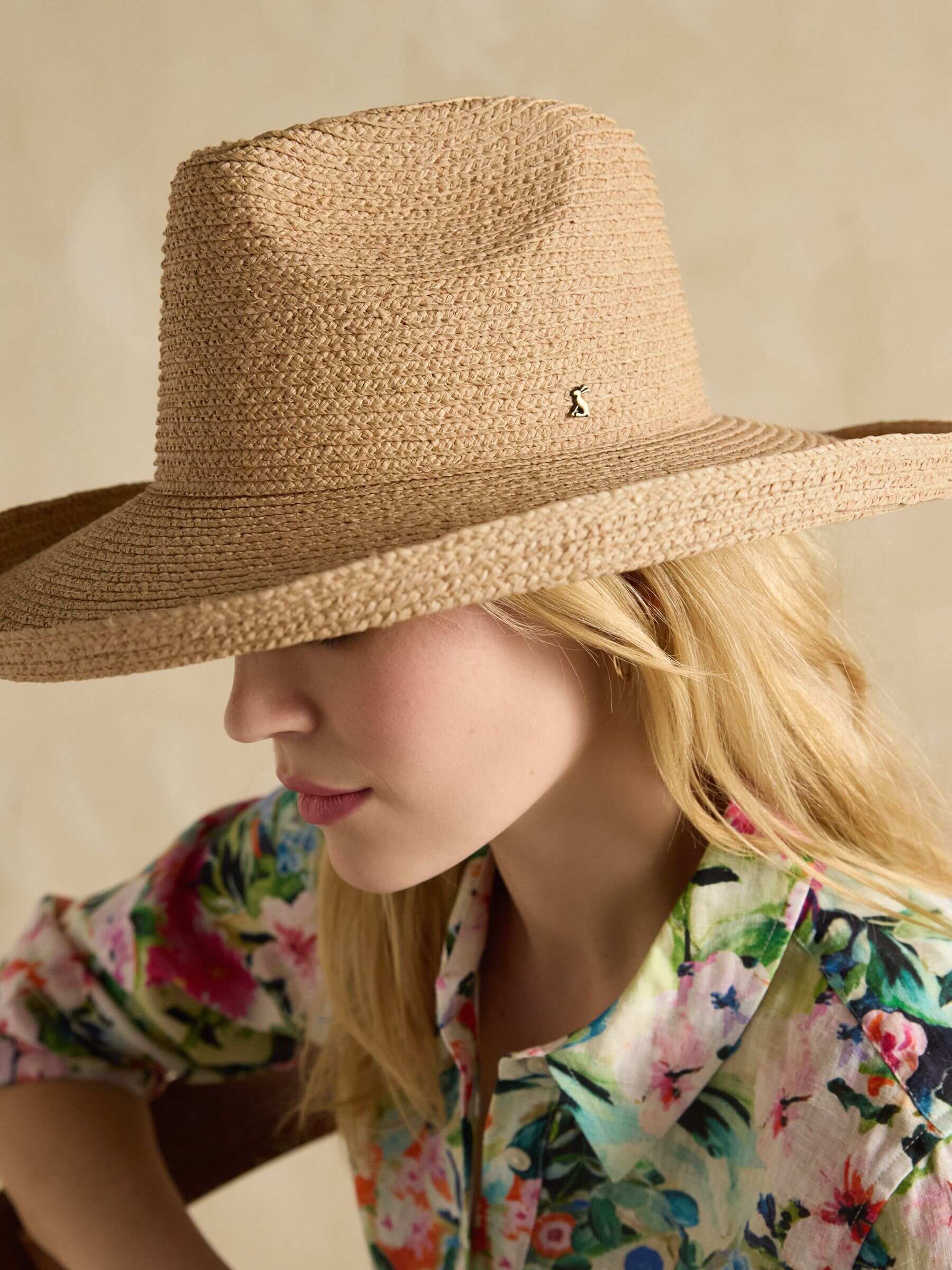 Siesta Neutral Straw Hat