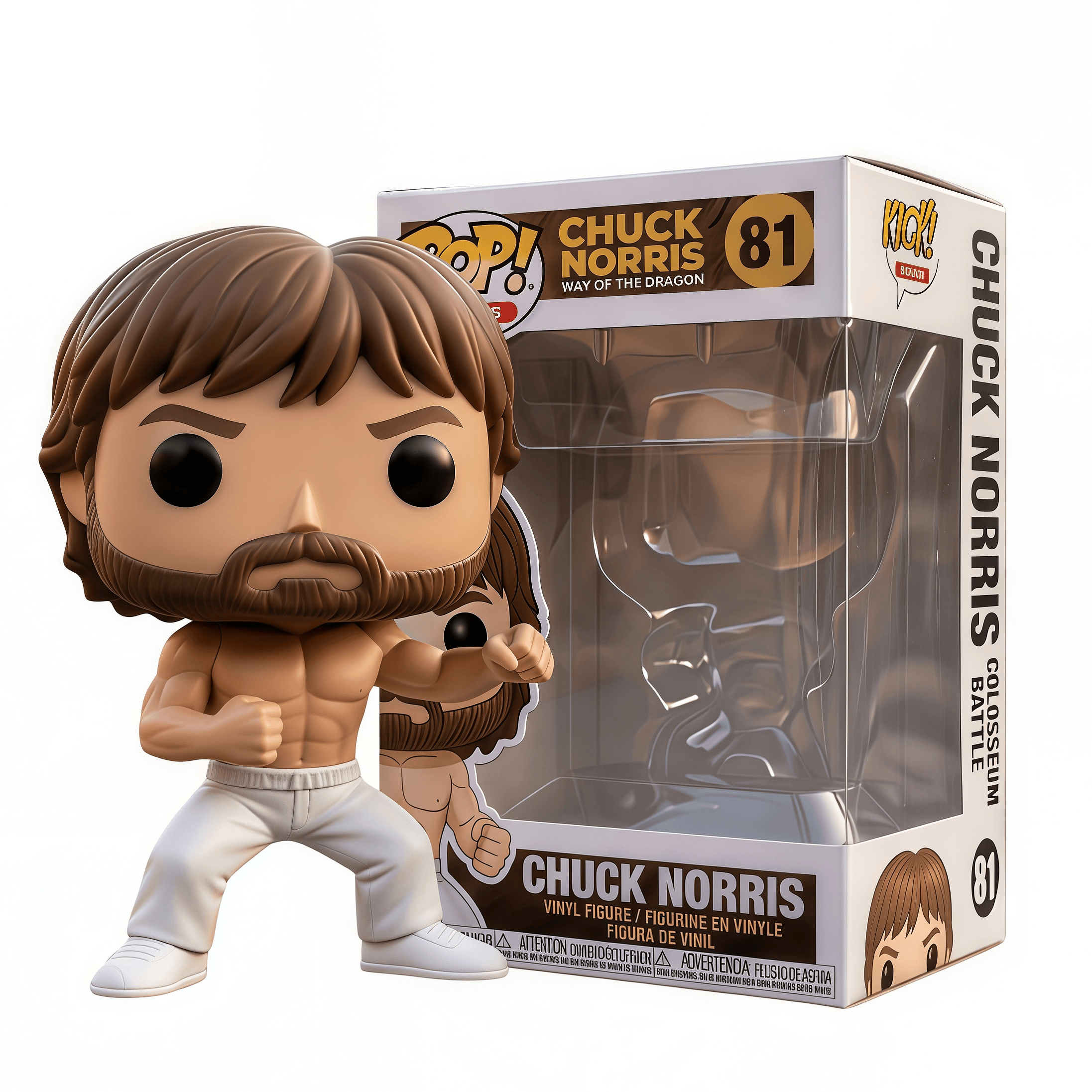Honoring the Legend Chuck Norris: The Way of the Dragon Pop!