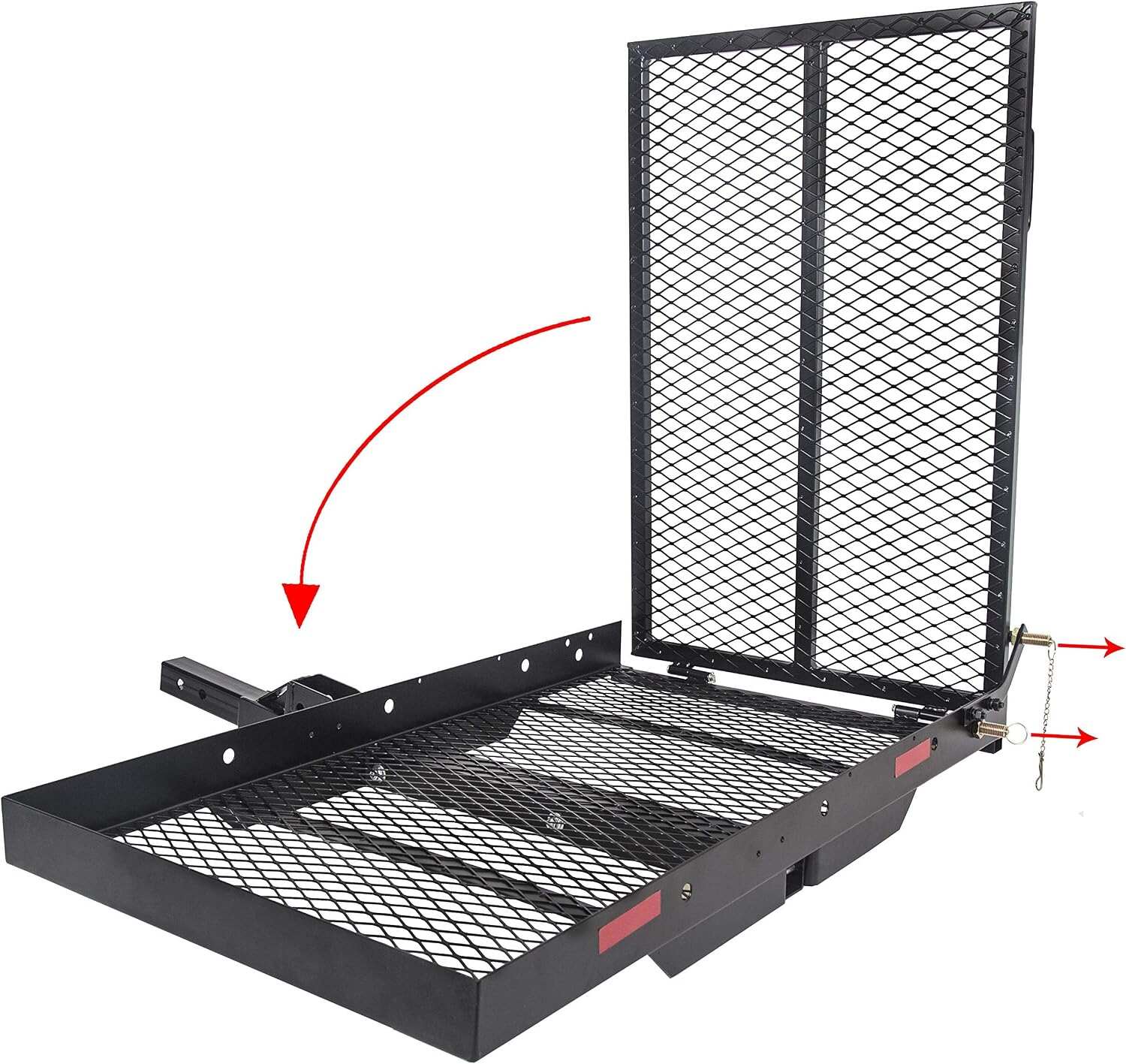 Mount Cargo Scooter Carrier Rack w/Foldable Ramp 3