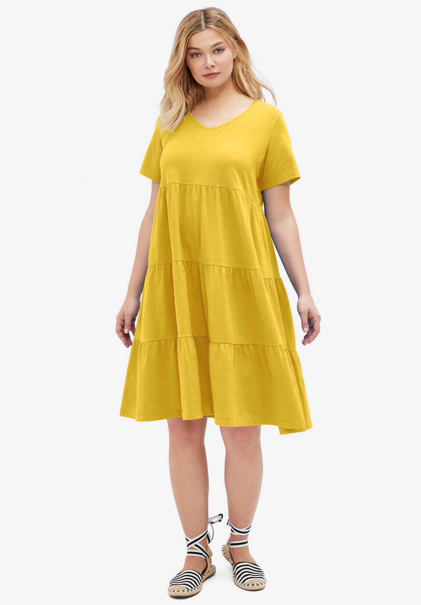 Tiered Tee Dress
