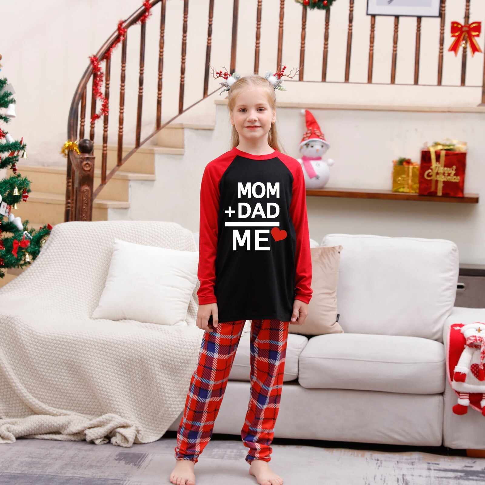 Family Matching Pajamas Set Merry Christmas