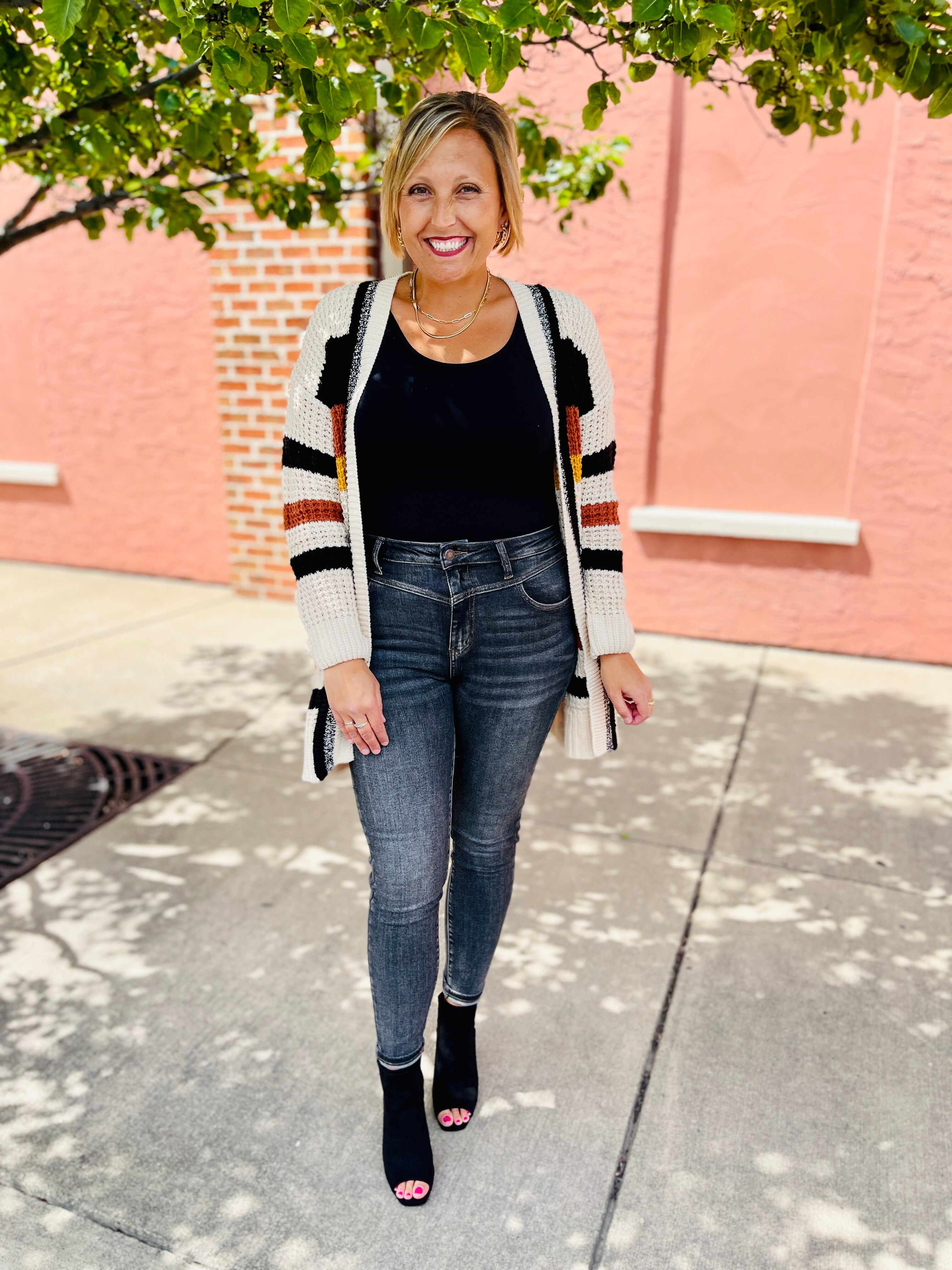 RESTOCK! Plus/Reg Shades of Grey Skinny Jeans