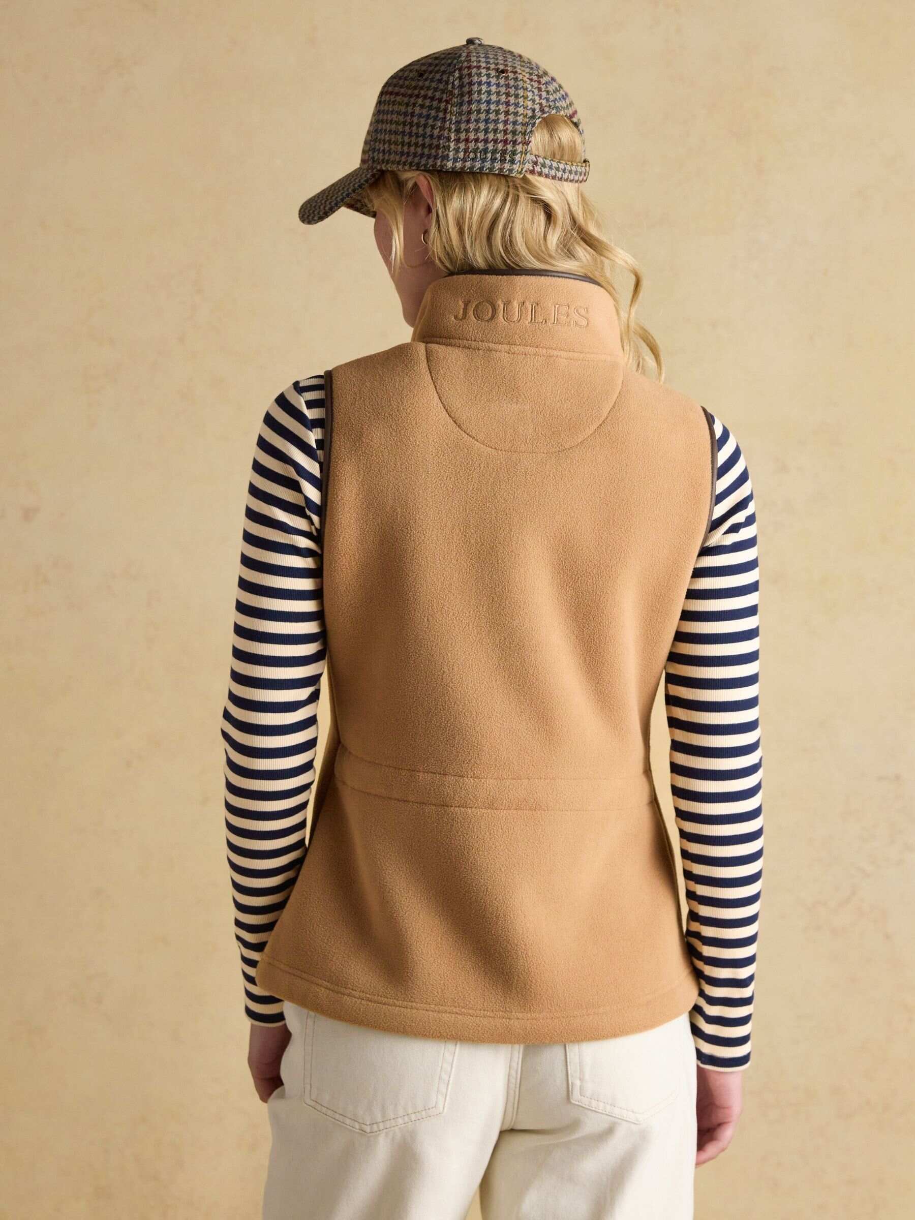 Heritage Tan Fleece Gilet