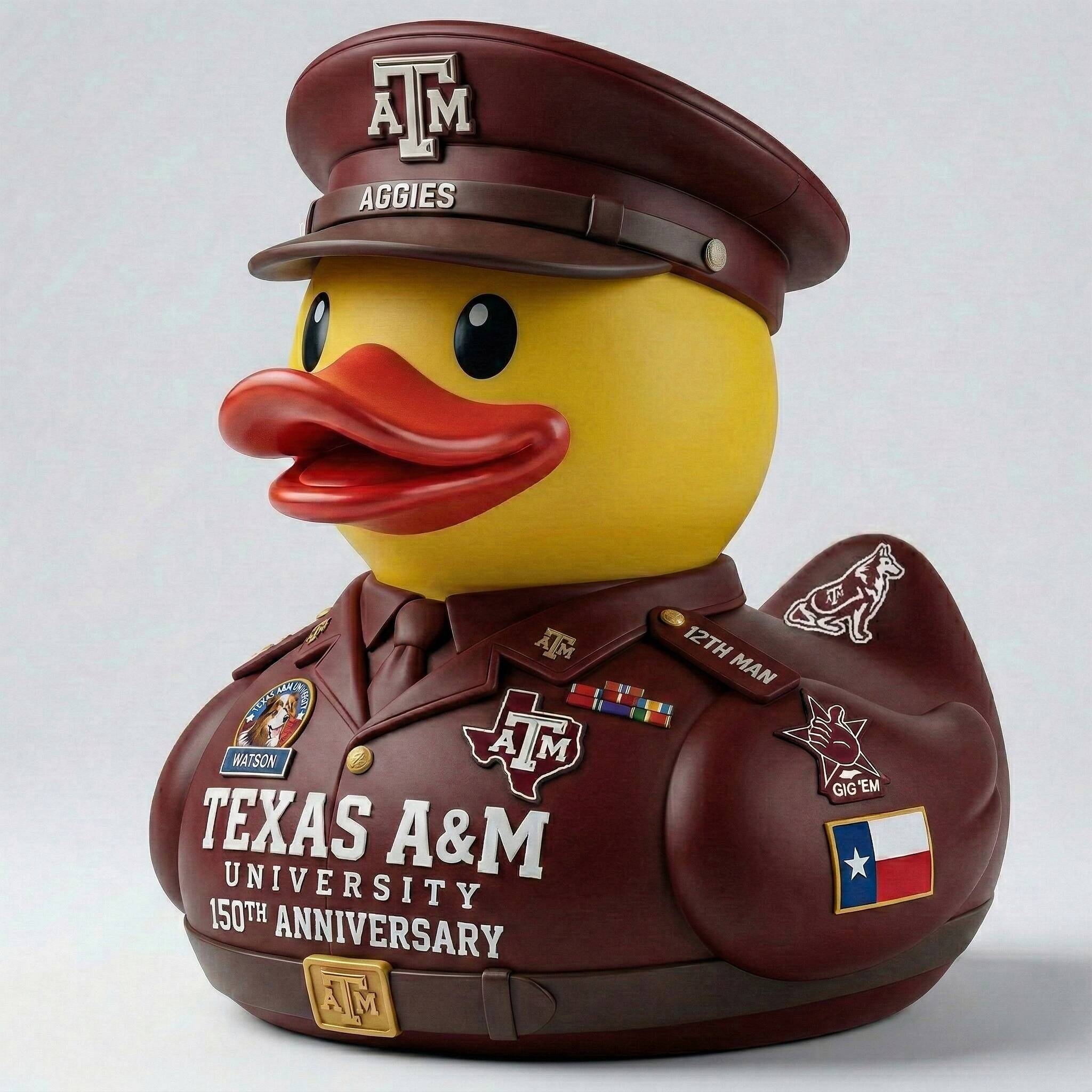 Texas A&M 150th Anniversary Duck