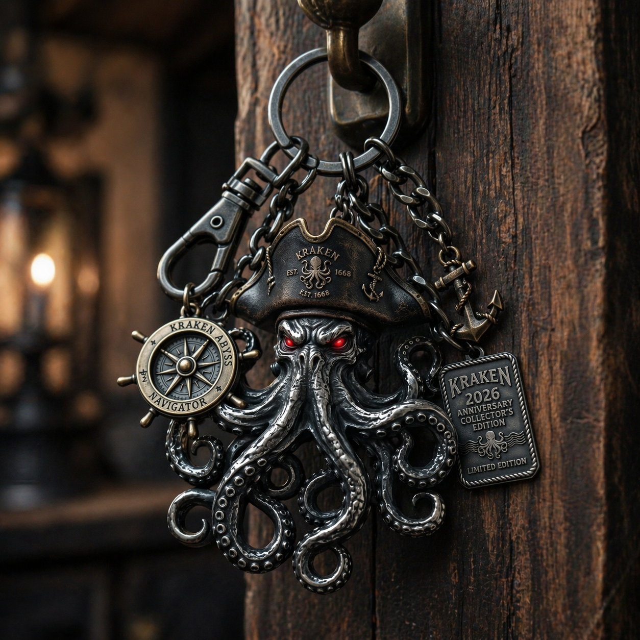 Kraken Abyss King 2026 Collector Edition Keychain