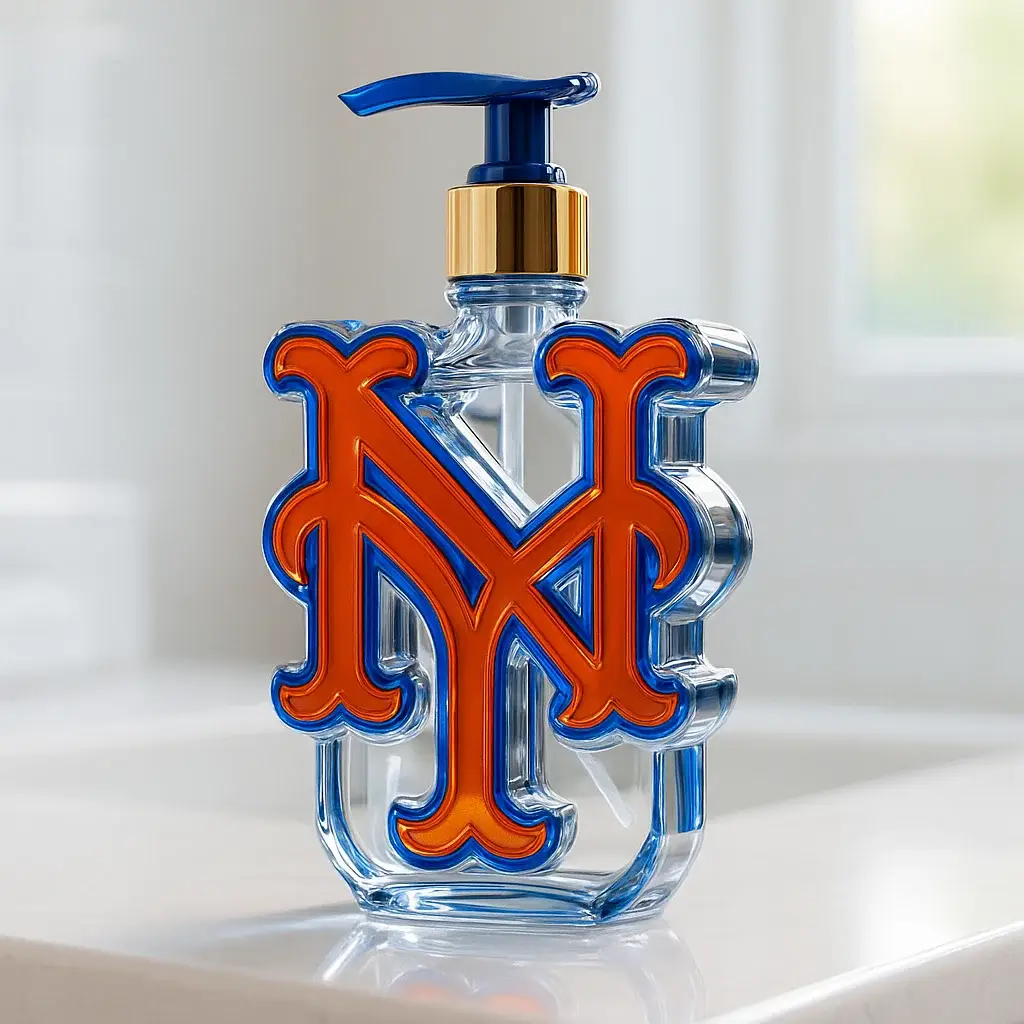 Baseball Team LOGO Soap Dispenser Bottle