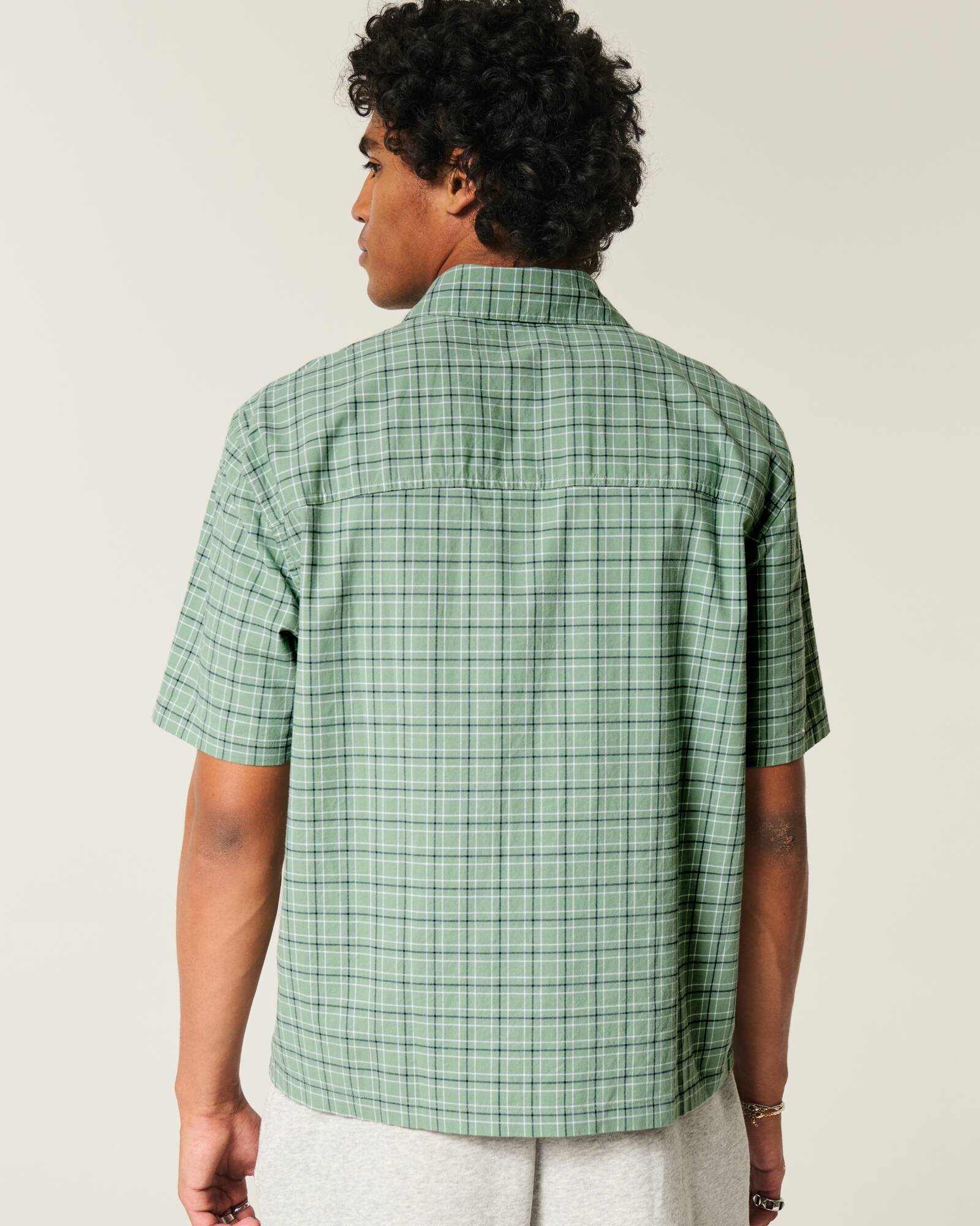 Boxy Short-Sleeve Cherry Graphic Shirt