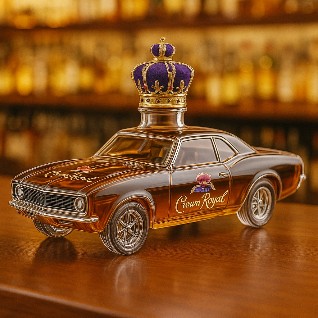 Muscle Car Whiskey Bottle