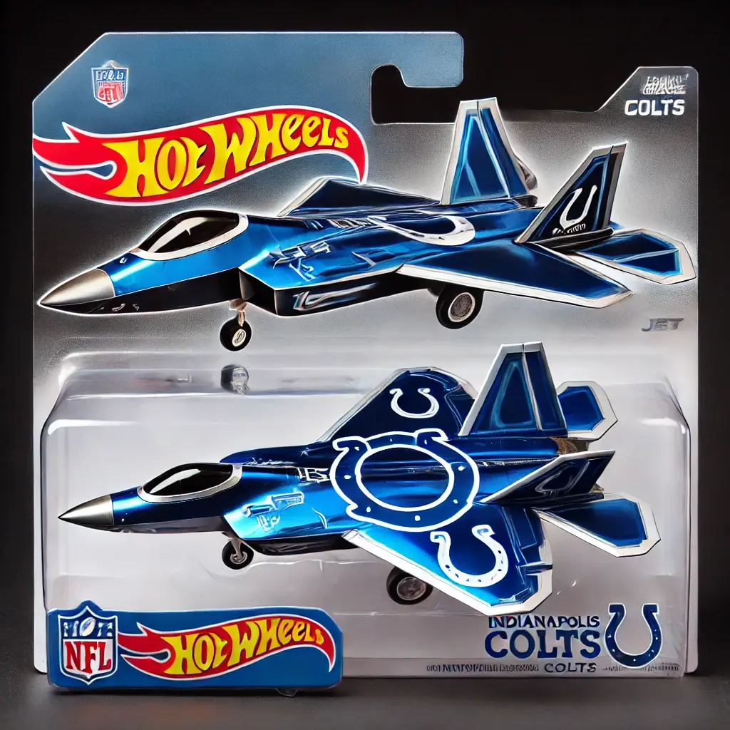 Hot Wheels x NFL F-22 Fighter