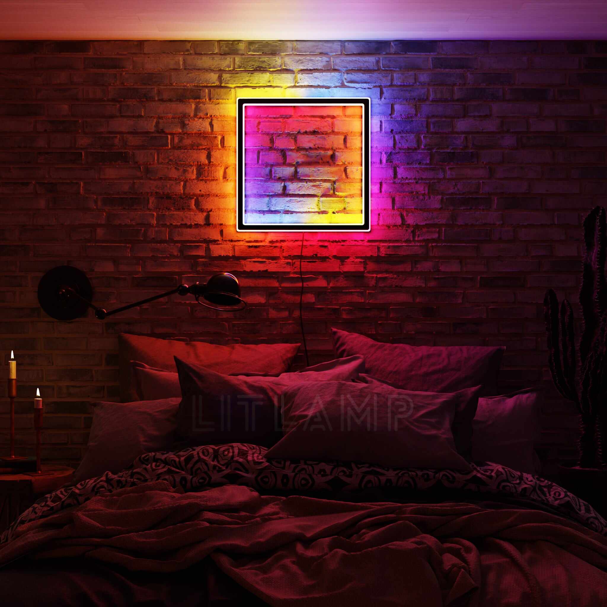 LED Color Changing Wall Lamp