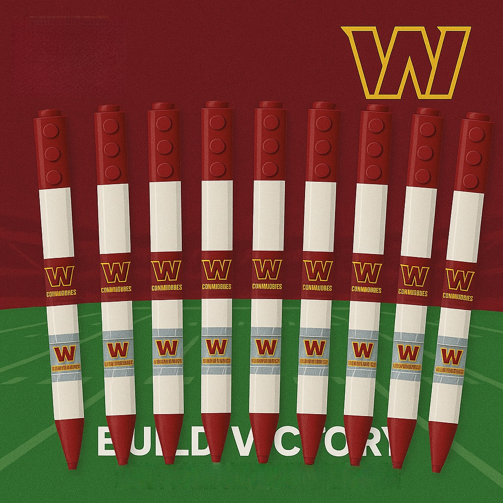 🏈【BUILD VICTORY】Lego × NFL Team Pens — For the Ultimate Fan Stack