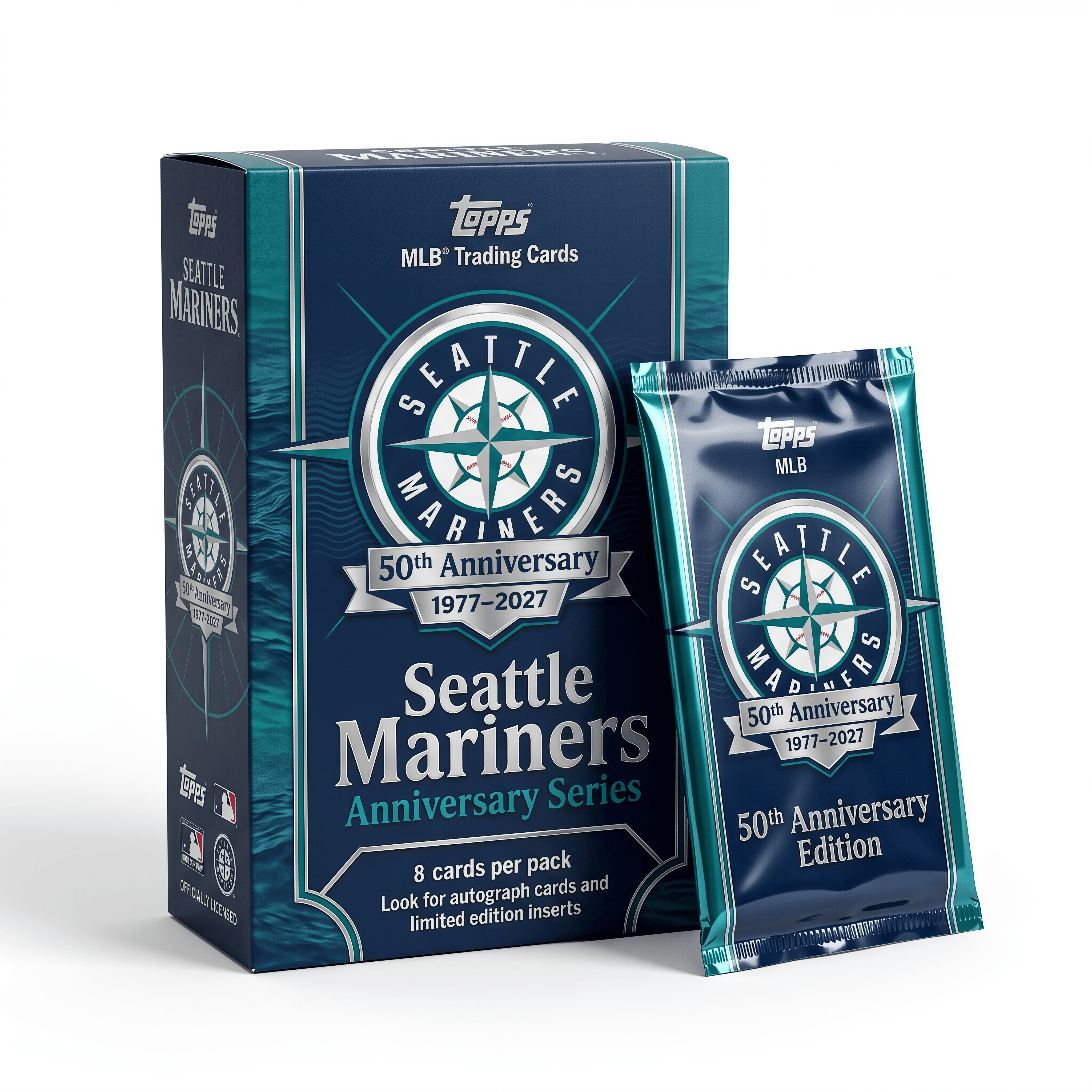 2026 Seattle Mariners 50th Anniversary Hobby Box