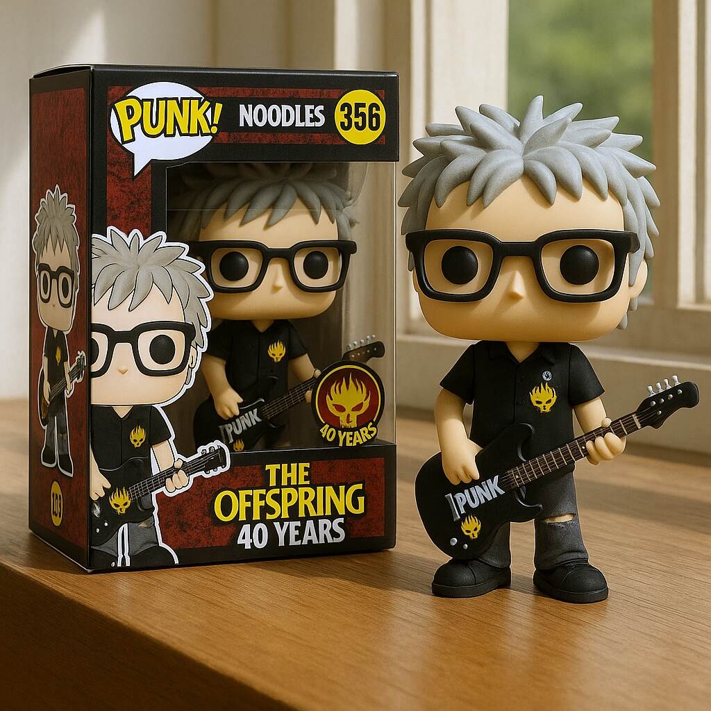 The Offspring 40th Anniversary Pop Figure!