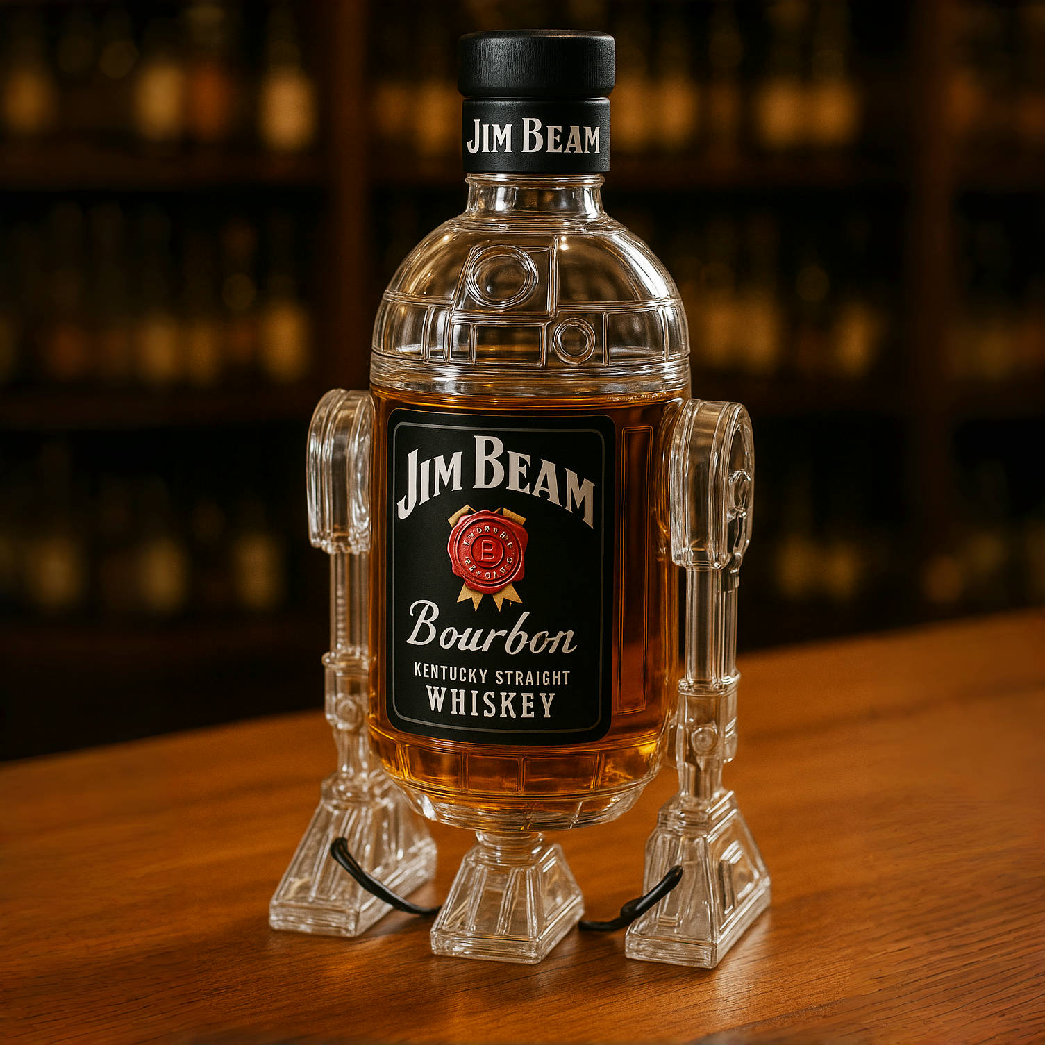 R2-D2 Whiskey Bottle