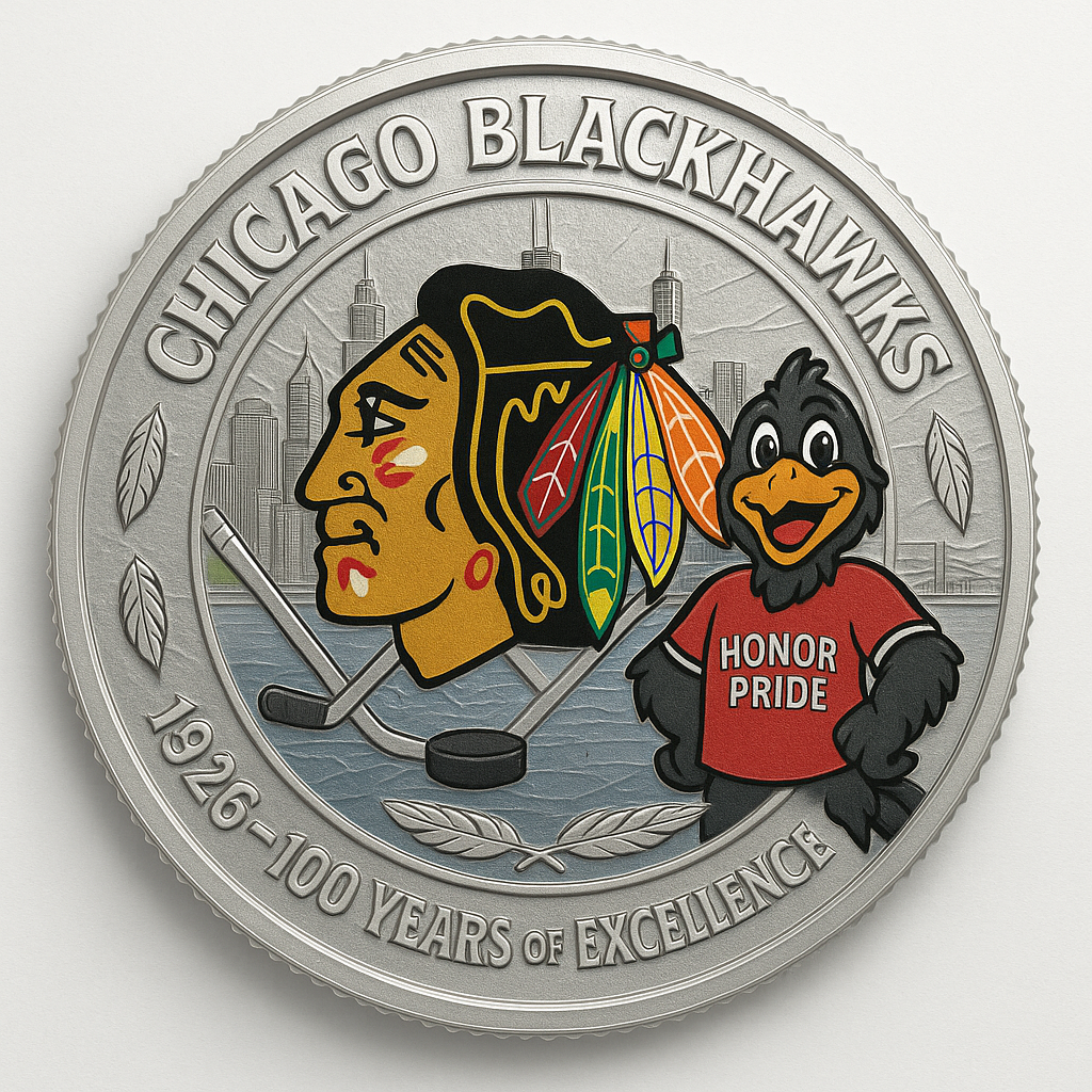 Chicago Blackhawks · Centennial Commemorative Coin
