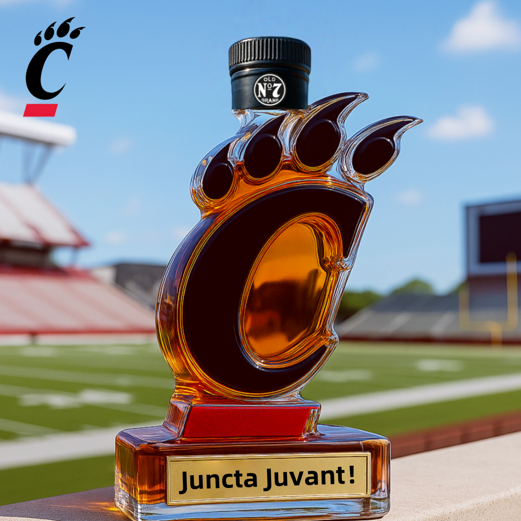 Virginia Tech Hokies Limited Edition Whiskey Bottle