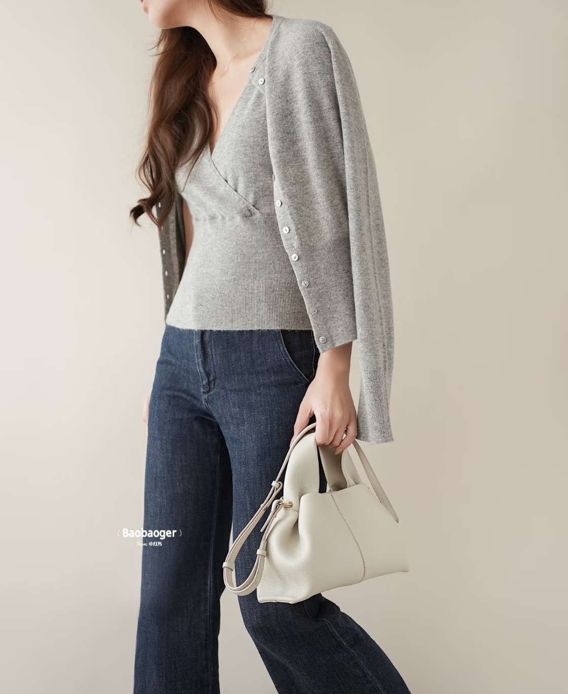 The Lady d Three-Grid Embroidered Fringe Beaded bag features an interior lined with lambskin