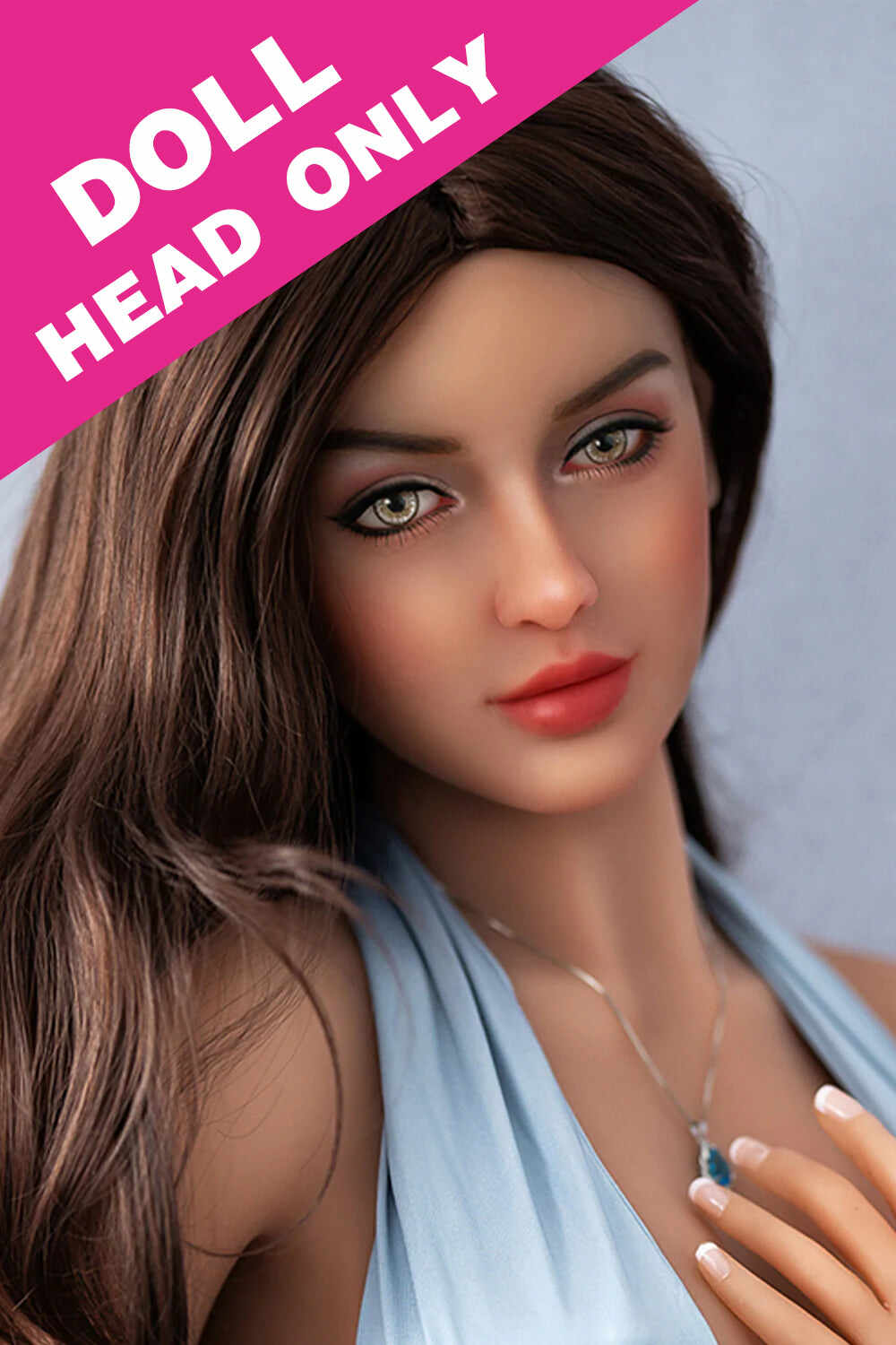 #250 TPE Latino Sex Doll Head Only