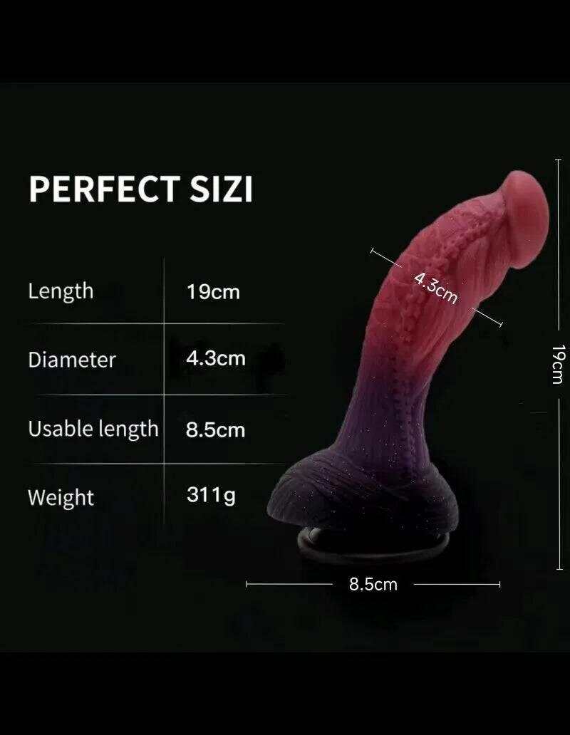 BDSM Monster Dildo – Horse, Dragon, and Dog-Inspired Realistic Suction Cup Toy