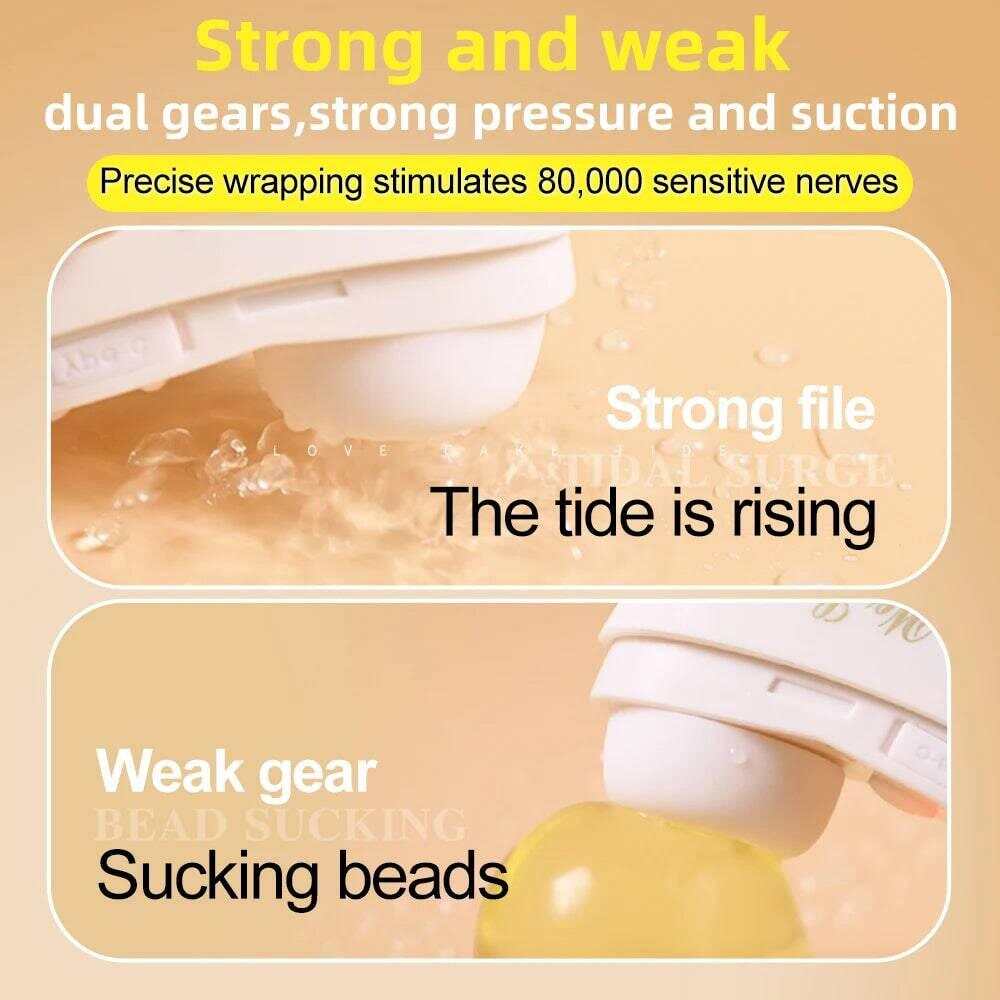 Powerful Sucking Vibrator – Clit & Nipple Vacuum Stimulator