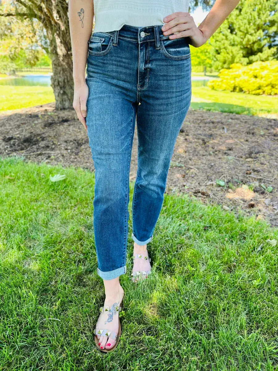MARKDOWNS! Reg/Curvy The Bleach Boys Nondistressed Boyfriend Jeans--Multiple Washes!