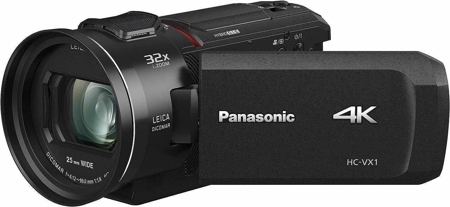 Panasonic PANASONIC HC-VX1 4K Camcorder, 24X LEICA DICOMAR Lens, 1/2.5