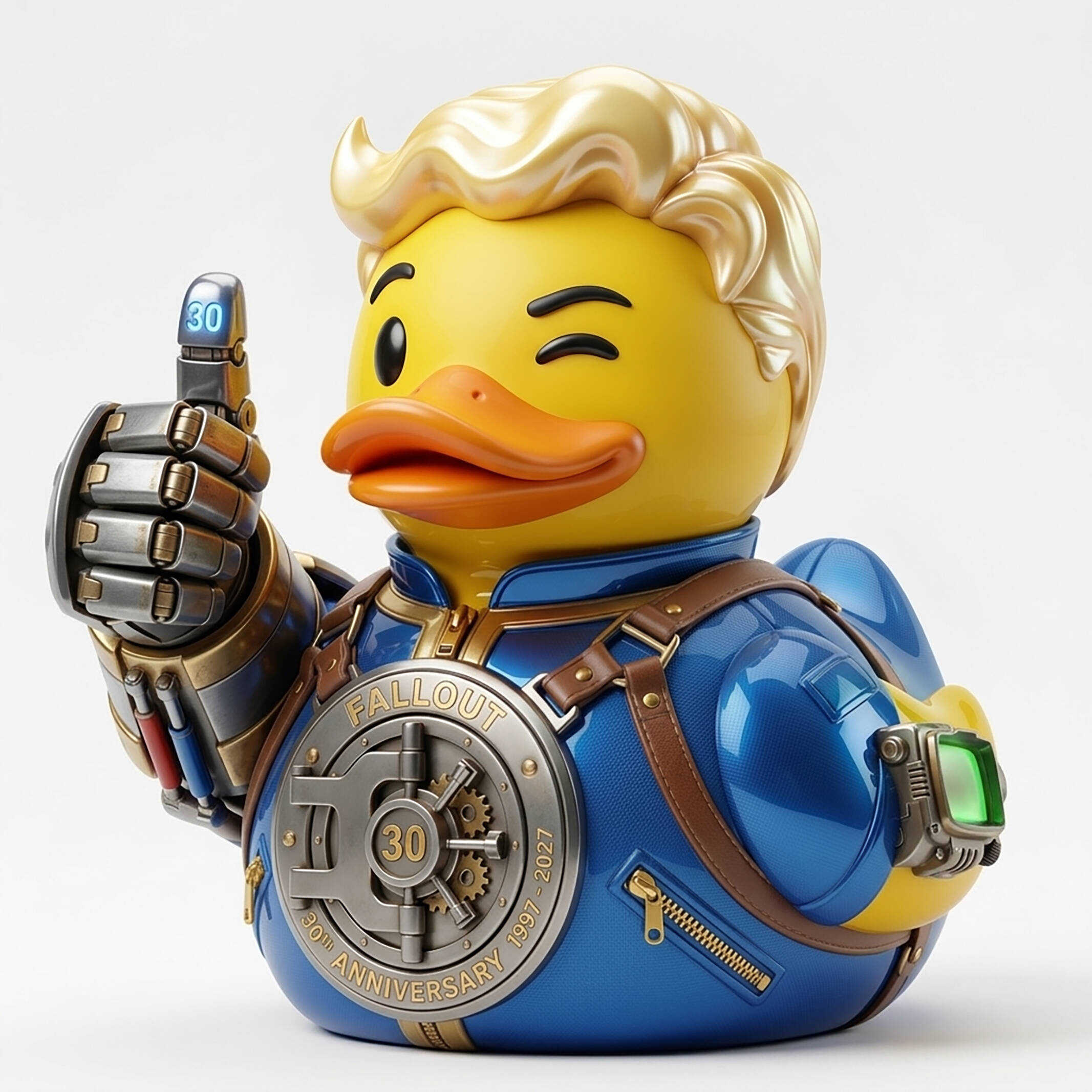 Fallout 30th Anniversary Vault Boy Duck