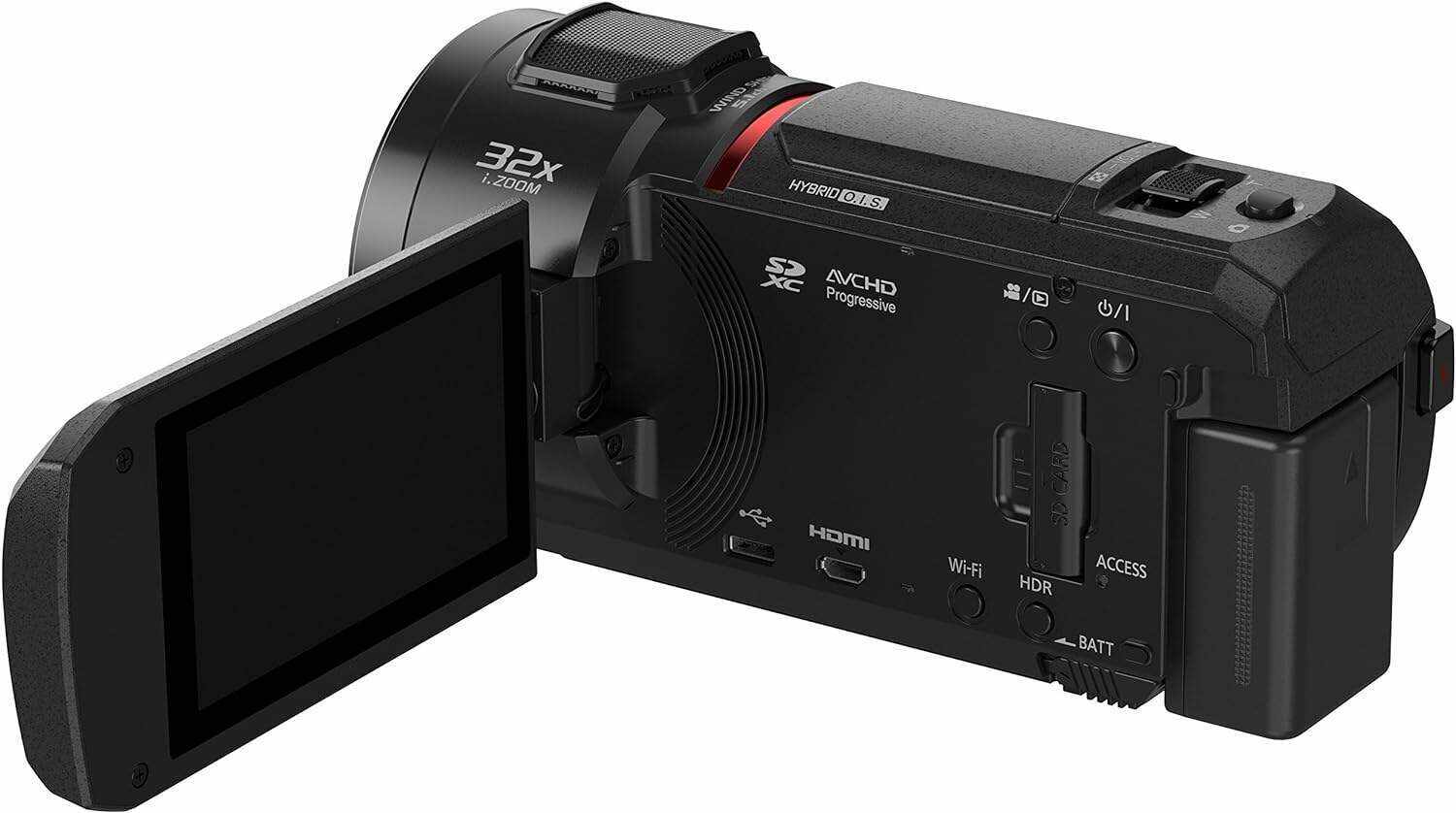 Panasonic PANASONIC HC-VX1 4K Camcorder, 24X LEICA DICOMAR Lens, 1/2.5