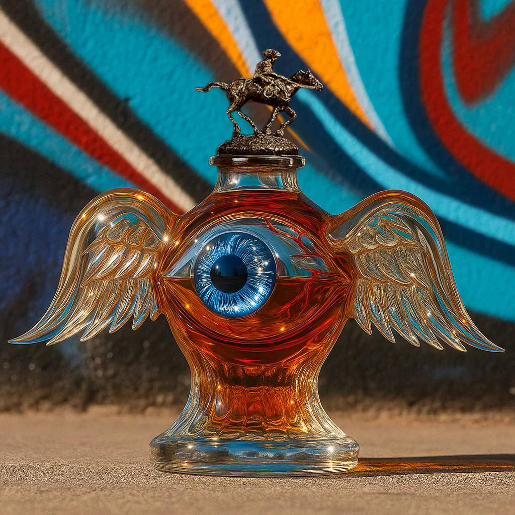 Von Dutch Eye Whiskey Bottle