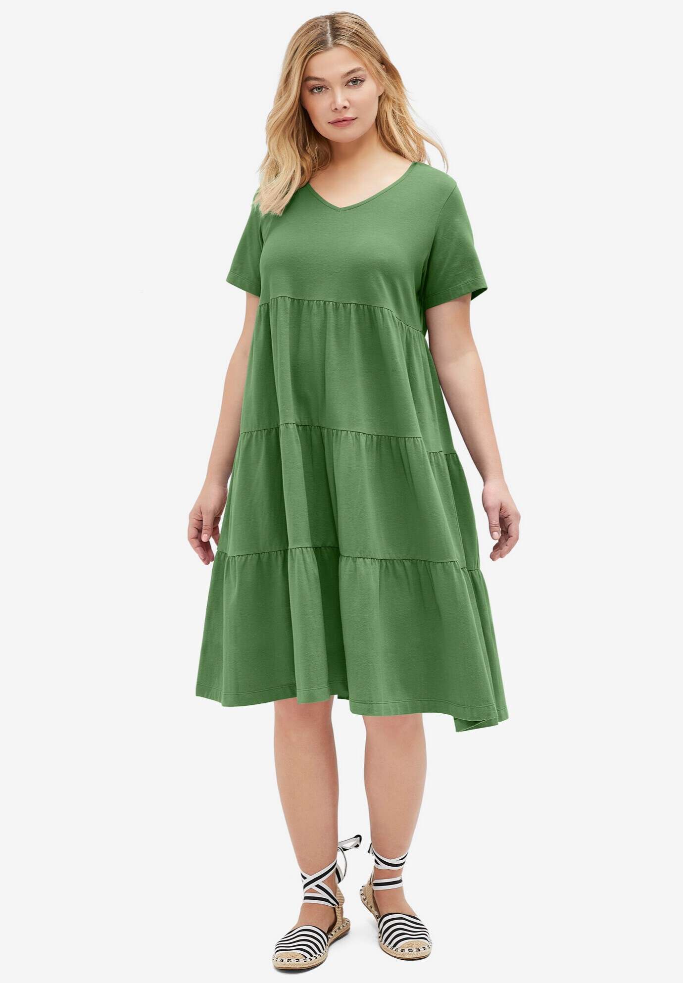 Tiered Tee Dress