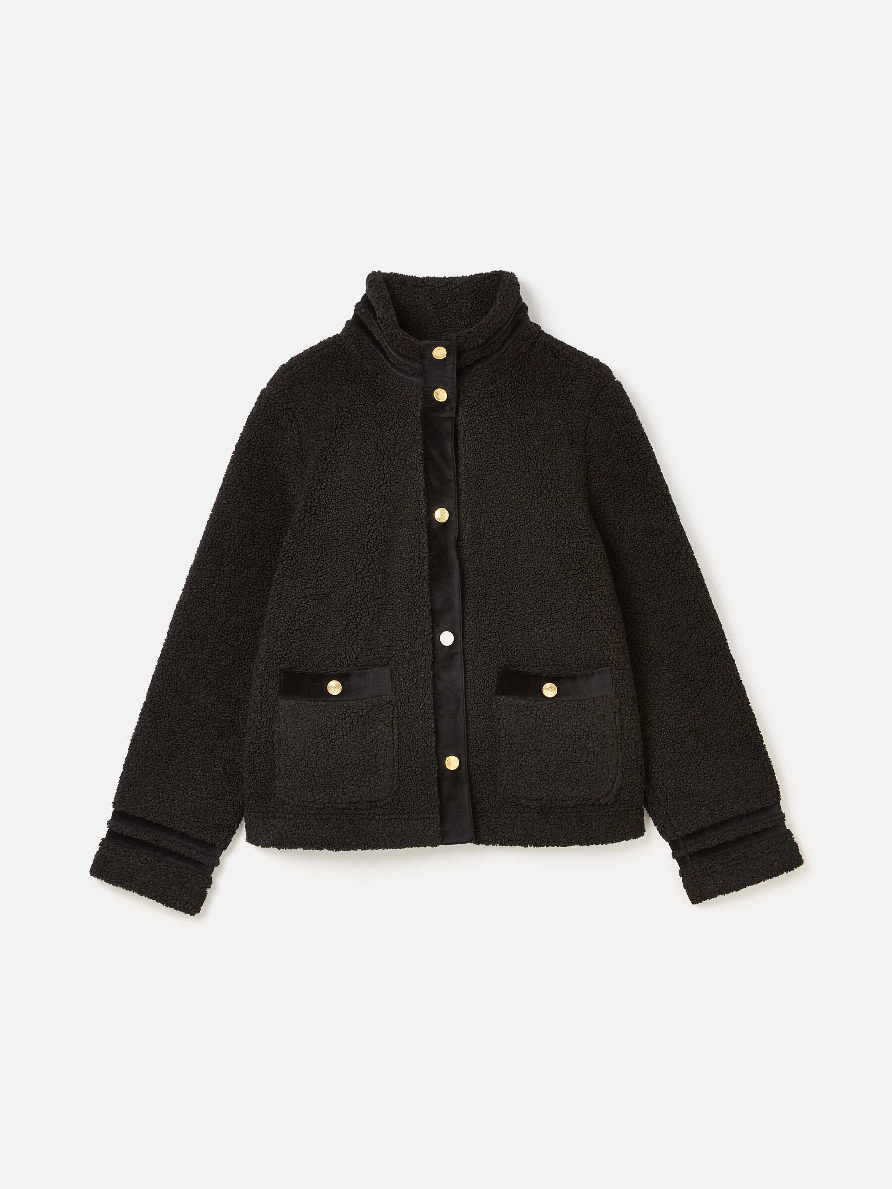 Fleur Red Fleece Jacket