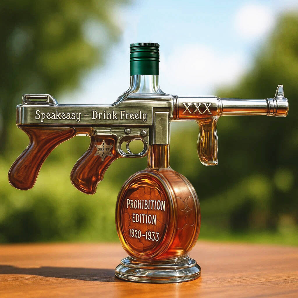 Tommy Prohibition Edition Whiskey Bottle